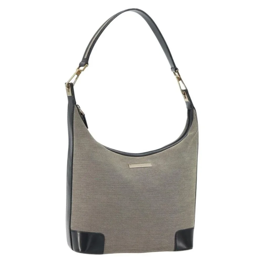 Authentic GUCCI Shoulder Bag Canvas Beige Gold 001 4204 - Picture 1 of 16